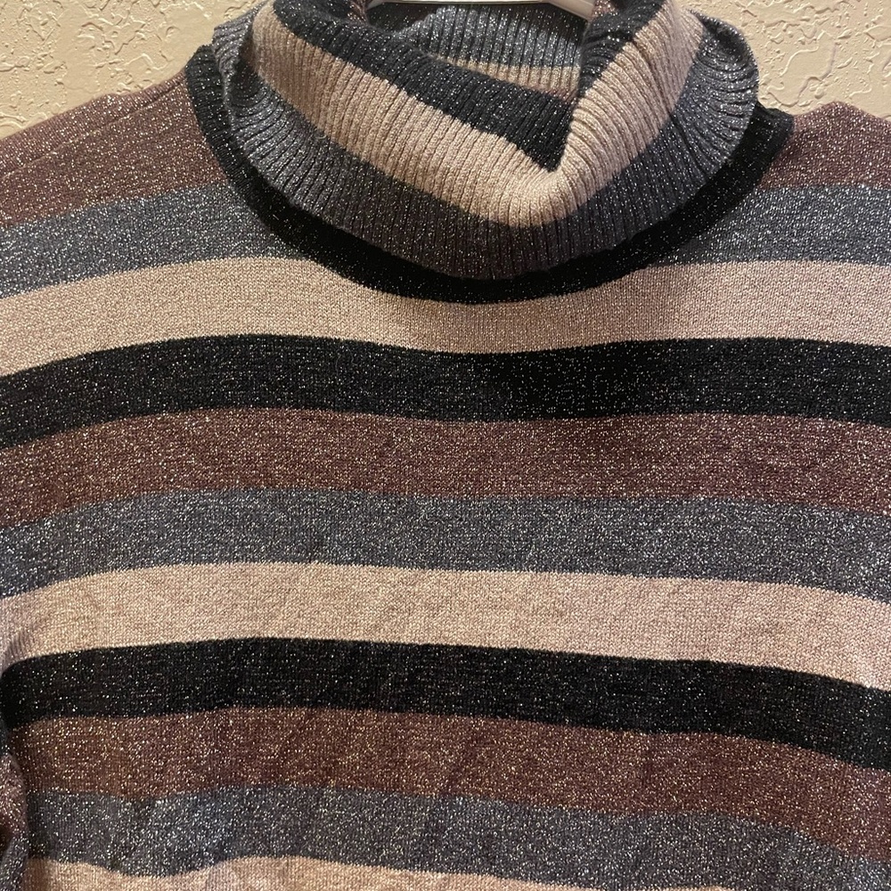 COPY - Worthington shimmer turtleneck